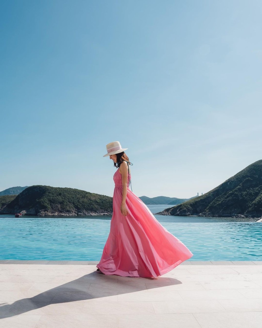 唐詩詠早前去旅行放假。（IG圖片）